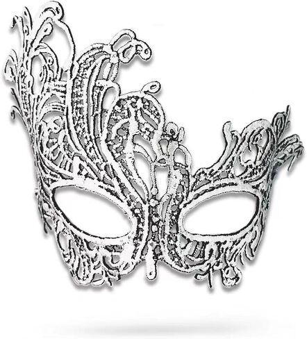 قناع تنكر نسائي من ARK Survivor لحفلات Mardi Gras Masquerade Gala Halloween فستان رسمي للحفلات التنكرية in Saudi Arabia