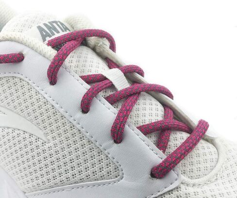 VASGO Sport Round Shoe Laces Reflective, for Sport/Casual/Trainer Sneaker [10 Different Lengths Thick 12 Colors] in Saudi Arabia