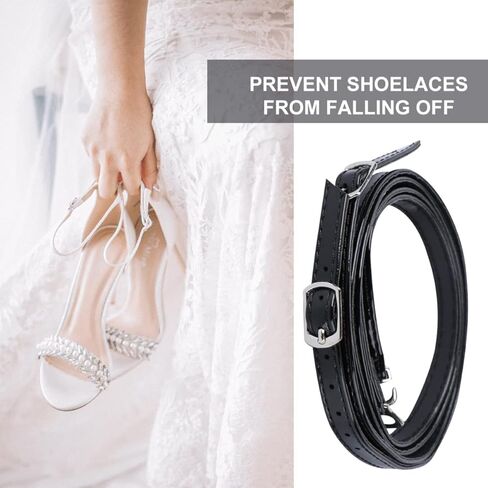 أشرطة أحذية نسائية من Happyyami قابلة للفصل من الجلد الصناعي بكعب عالٍ in Kuwait