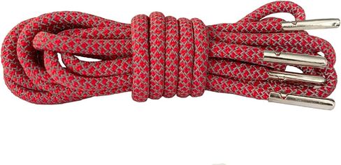 أربطة أحذية رياضية مستديرة من VASGO عاكسة للضوء، للرياضة/الكاجوال/أحذية رياضية للمدرب [10 أطوال مختلفة سميكة 12 لونًا] in Kuwait