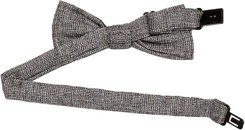 Isaac Mizrahi Slim Fit Boy's Solid Tweed Vest, Shirt, Bowtie, and Pant Set in Saudi Arabia