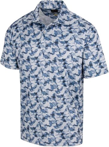 Greg Norman Men's Shark Shiver Polo in Saudi Arabia