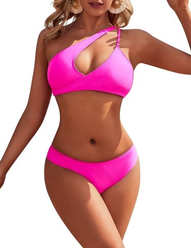 AI'MAGE Womens Bikinis Sets Two Piece Swimsuit Tummy Control Bathing Suit Pushing Up Swimwear Cheeky Thong Bikinis in Saudi Arabia