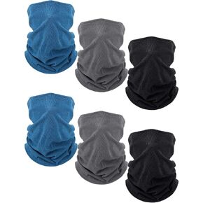 غطاء رقبة حراري من الصوف مناسب للجنسين من 6 قطع من غطاء للرقبة مناسب للطقس البارد in Kuwait