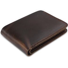 Secret Felicity Men’s Genuine Leather Bifold Wallet,Entirely Handmade (SF1001) in Saudi Arabia