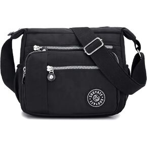 LassZone Womens Tote Bag Ladies Purse Satchel Shoulder Bags Roomy Hobo Handbags Lightweight Nylon Crossbody Bag for Women in Kuwait
