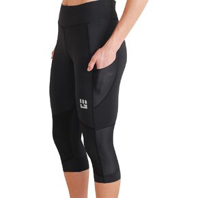 MudGear Women's Flex-Fit Capri - Compression Leggings High Waist with Pockets in Kuwait