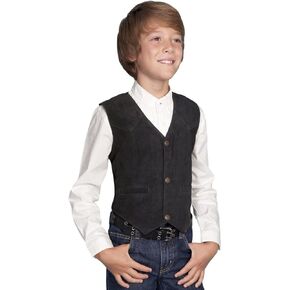 Scully Boys' Boar Suede Vest - 2002-67