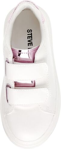 Steve Madden Girls Shoes Girls Toddler Charly Sneaker, White, 11 Little Kid in Saudi Arabia