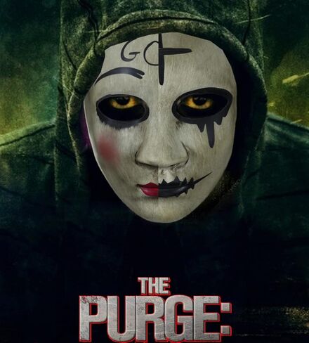 Ubauta Purge Mask for Adult Halloween costumes: Scary Horror Cross and God Face Masks for Masquerade Mardi Gras Party Cosplay in Kuwait