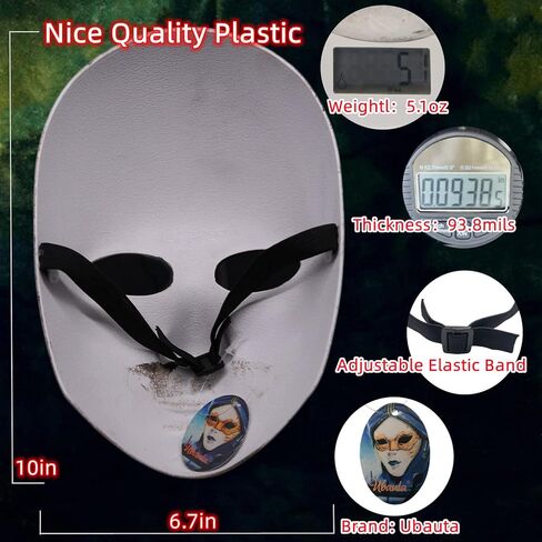 Ubauta Purge Mask for Adult Halloween costumes: Scary Horror Cross and God Face Masks for Masquerade Mardi Gras Party Cosplay in Kuwait