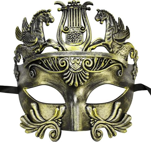 قناع تنكر Thmyo، قناع كرة حفلة الهالوين البلاستيكي الروماني اليوناني in Kuwait