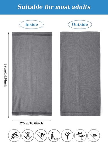 غطاء رقبة حراري من الصوف مناسب للجنسين من 6 قطع من غطاء للرقبة مناسب للطقس البارد in Kuwait