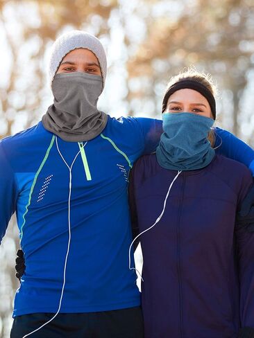 غطاء رقبة حراري من الصوف مناسب للجنسين من 6 قطع من غطاء للرقبة مناسب للطقس البارد in Kuwait