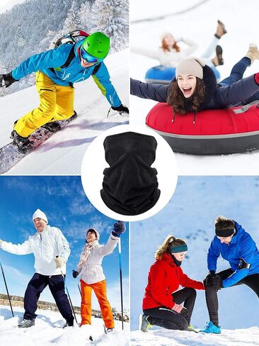 غطاء رقبة حراري من الصوف مناسب للجنسين من 6 قطع من غطاء للرقبة مناسب للطقس البارد in Kuwait