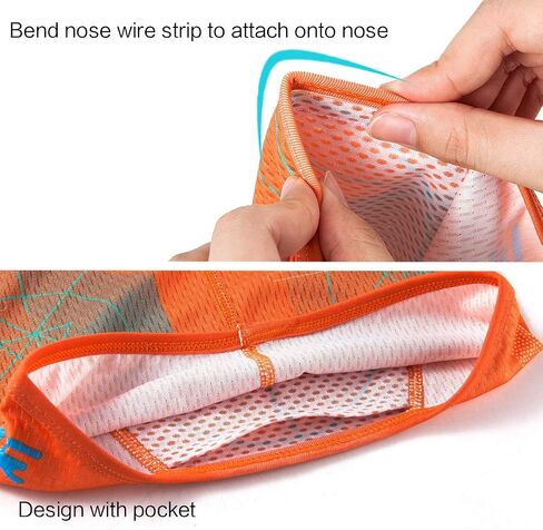 Cooling Neck Gaiter for Athlete Biker Sun & Wind Protection Breathable Fast Dry for Men Women Kids Sports Cycling in Kuwait