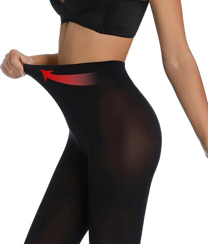 جوارب طويلة للسيدات من IMMIGOSE بخصر عالٍ 200 دينير - بيج/أسود in Kuwait