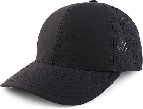 Trendy Apparel Shop Oversize XXL Laser Cut Holes Back Performance Snapback Ball Cap in Saudi Arabia