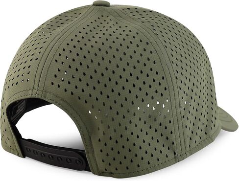 Trendy Apparel Shop Oversize XXL Laser Cut Holes Back Performance Snapback Ball Cap in Saudi Arabia