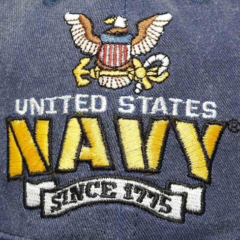 United States Navy Since 1775 Eagle Crest Baseball Hat - Officially Licensed US Military Sailor Pride Cap in Saudi Arabia