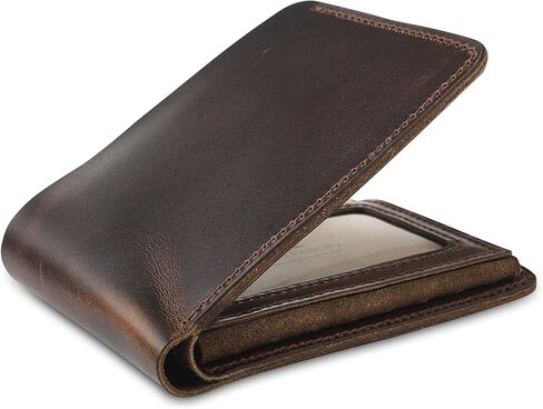 Secret Felicity Men’s Genuine Leather Bifold Wallet,Entirely Handmade (SF1001) in Saudi Arabia