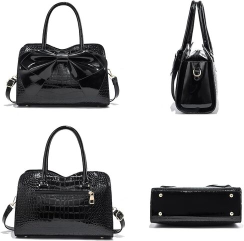 حقيبة يد نسائية من Nevenka مصنوعة من جلد البولي يوريثان بمقبض علوي وحقيبة كتف أنيقة للسيدات للحفلات للاستخدام اليومي in Kuwait