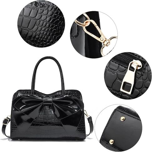 حقيبة يد نسائية من Nevenka مصنوعة من جلد البولي يوريثان بمقبض علوي وحقيبة كتف أنيقة للسيدات للحفلات للاستخدام اليومي in Kuwait