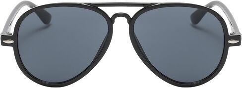 OWL Kids Aviator Sunglasses UV400 Protection Lens Colorful Plastic Frame Childrens Aviators for Boys Girls in Saudi Arabia