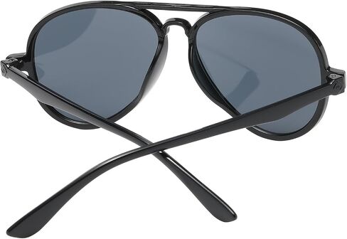 OWL Kids Aviator Sunglasses UV400 Protection Lens Colorful Plastic Frame Childrens Aviators for Boys Girls in Saudi Arabia