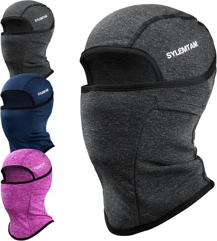 SYLEMTAM Kids Ski Mask, Winter Kids Balaclava Windproof Kids Neck Warmer Toddler Balaclava for Children Age 2-5 Years in Saudi Arabia