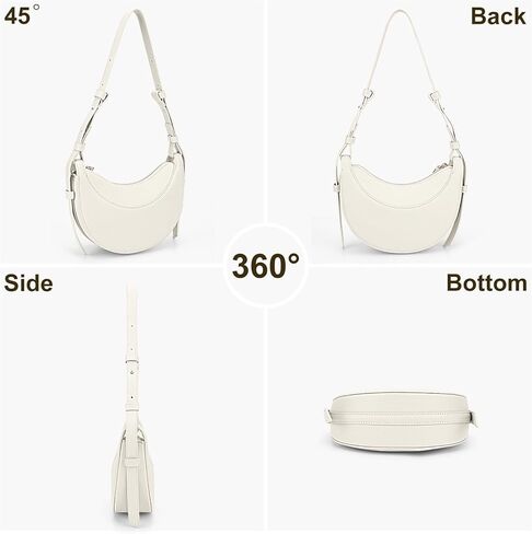 حقيبة سرج للنساء حقيبة كتف هلال محفظة عصرية حقيبة كروسبودي حقيبة يد هوبو in Kuwait