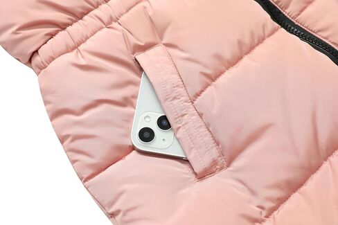 معطف شتوي طويل للفتيات من MOERDENG مقاوم للماء سترة منتفخة دافئة للأطفال in Kuwait