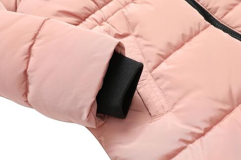 معطف شتوي طويل للفتيات من MOERDENG مقاوم للماء سترة منتفخة دافئة للأطفال in Kuwait