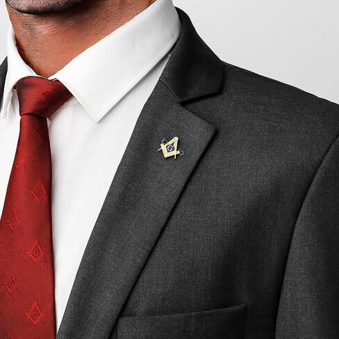 Masonic Tie Tack, Freemason Lapel Pin & Cufflinks in Saudi Arabia