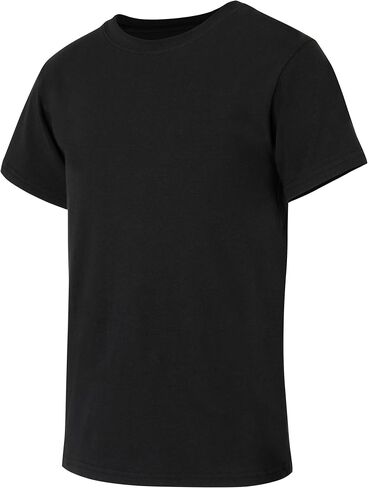 مجموعة قمصان داخلية Hanes Big Originals للأولاد، قطن مطاطي، أسود ومتنوع، 5 قطع in Saudi Arabia