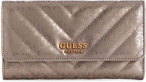 GUESS Women's Jania Wallet, Multi Clutch, Trifold in Kuwait