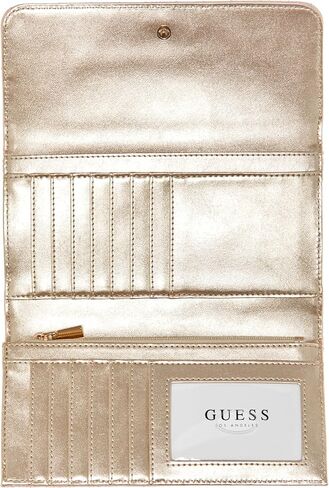 GUESS Women's Jania Wallet, Multi Clutch, Trifold in Kuwait