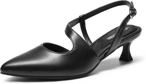 أزواج الأحلام بكعب منخفض للقطط للنساء بحزام قابل للتعديل وحزام قابل للتعديل بإصبع مدبب فستان الزفاف بمقدمة مغلقة أحذية مريحة للحفلات الراقصة in Kuwait