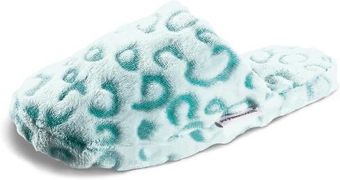 FY FIBER HOUSE Women's Slipper Memory Foam House Slippers for Women with Leopard Print Soft Fuzzy Non-Slip Indoor Shoes for Bedroom in Saudi Arabia