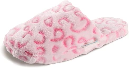 FY FIBER HOUSE Women's Slipper Memory Foam House Slippers for Women with Leopard Print Soft Fuzzy Non-Slip Indoor Shoes for Bedroom in Saudi Arabia