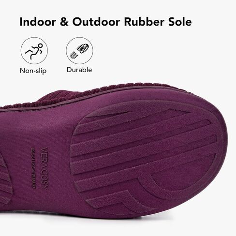 VeraCosy Ladies Open Toe Slippers Terry Cloth Slip on Women's House Shoes in Saudi Arabia