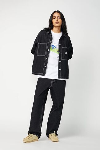 Not So Ape Wide Leg Denim Pants, All-Gender Unisex, Made in Japan in Saudi Arabia