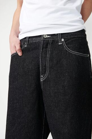 Not So Ape Wide Leg Denim Pants, All-Gender Unisex, Made in Japan in Saudi Arabia