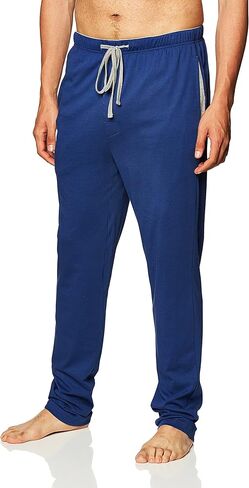 Hanes mens Solid Knit Sleep Pant With Pockets and Drawstring in Saudi Arabia