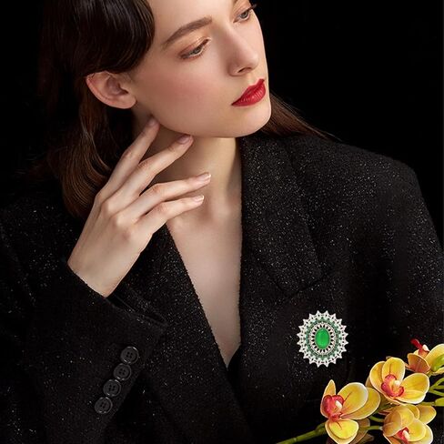 UNVAK Feather/Bow Tie/Flying Wings Brooch Rhinestone Brooch Pin for Women 18k Gold Plated Lapel Pin Fashion Safety Pin Jewelry Mother's Day Wedding Gifts for Mom Wife in Kuwait