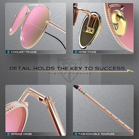 ATTCL Polarized Sunglasses for Women Men UV Protection Classic Trendy UV400 Sunnies for Pilot in Saudi Arabia