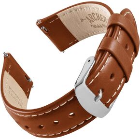 Archer Watch Straps - Top Grain Leather Quick Release Watch Straps