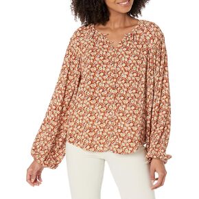 Joie Womens womens Jenny Shirt in Umber Multi Shirt in Saudi Arabia