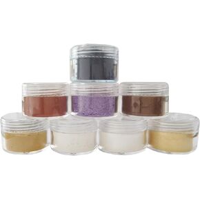 T-Miles 8-color Natural Cosmetics Pigment Set for DIY Eye Shadow Brow Powder Pressed Powder Sunscreen in Saudi Arabia