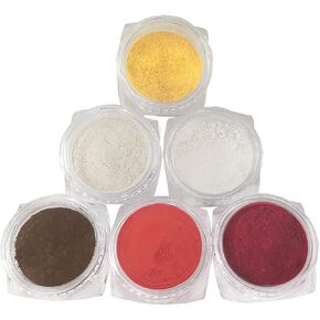 T-Miles 8-color Natural Cosmetics Pigment Set for DIY Eye Shadow Brow Powder Pressed Powder Sunscreen